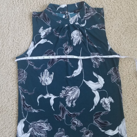 NWOT Banana Republic Sz Small High Neck Blouse - Picture 3 of 6